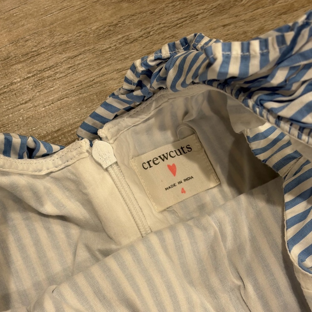 Crewcuts Ruffle Striped Dress - Picture 5 of 9